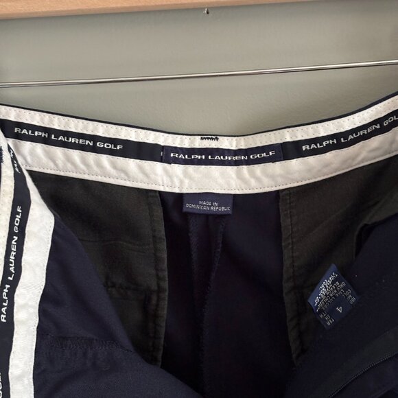 Navy Ralph Lauren Golf Shorts - Picture 2 of 7